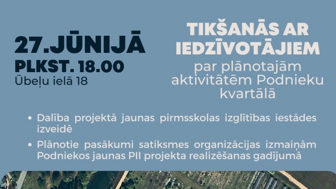 karte ar Podnieku teritoriju