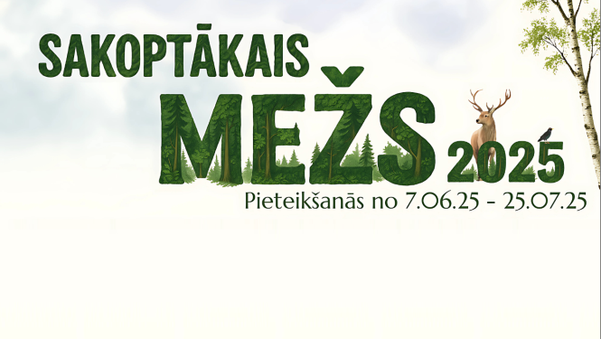 sakoptākais mežs