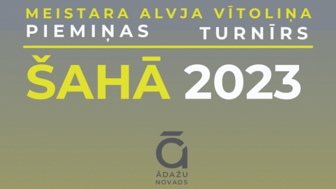 alvja vītoliņa piemiņas turnīrs šahā