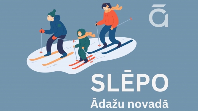 slēpo Ādažu novadā