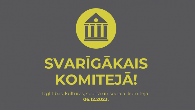 svarīgākais, IKSS, 06122023