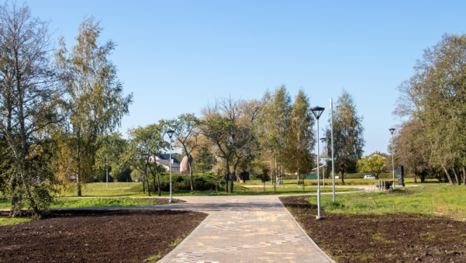 Svētku laukuma būvniecība