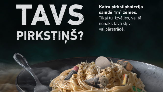 Afiša baterijas šķirošanai