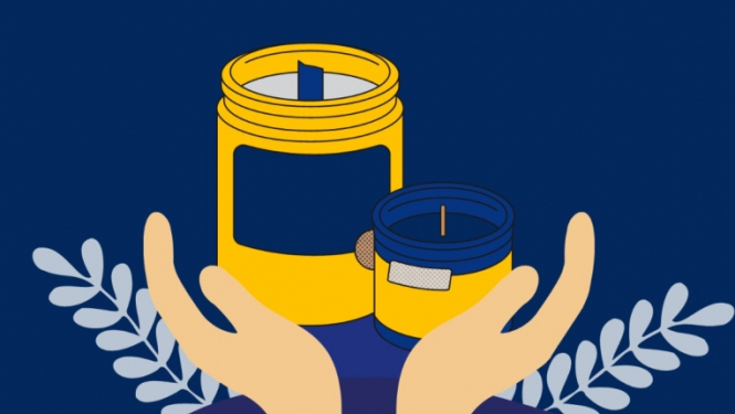 Palīdzēsim Ukrainai! Līdz 1. decembrim aicinām nest bundžas un sveces uz klientu apkalpošanas centriem