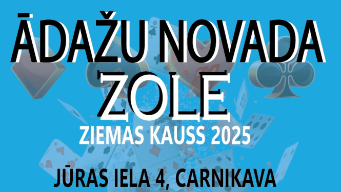 Ādažu novada Ziemas kauss zolītē