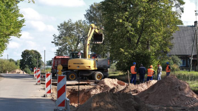 Uzsākti būvdarbi Muižas ielas pārbūvei