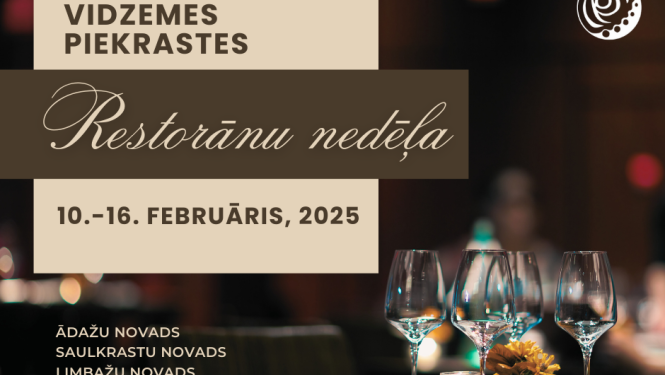 Restorānu nedēļa, Vidzemes piekraste