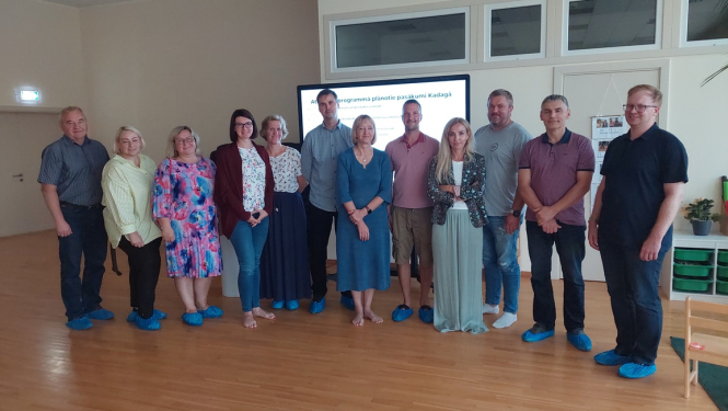 tikšanās ar Kadagas ciema iedzīvotājiem