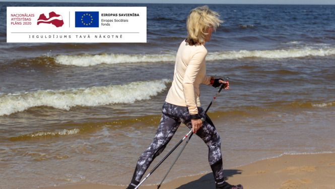 Aicinām visus interesentus piedalīties bezmaksas nūjošanas nodarbībās