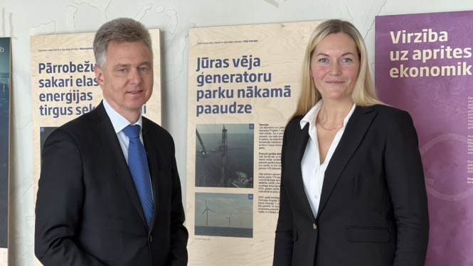 Vizītē Ādažu novadā ierodas Dānijas vēstnieks Latvijā Flemings Stenders