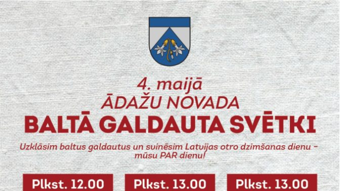 Baltā galdauta svētki