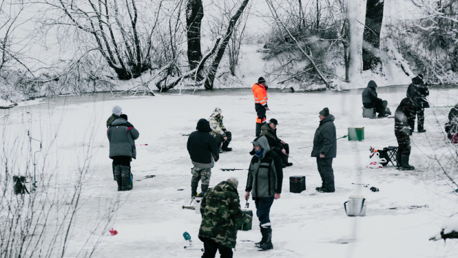 zemledus makšķernieki