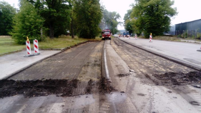 Turpinās Muižas ielas pārbūves darbi