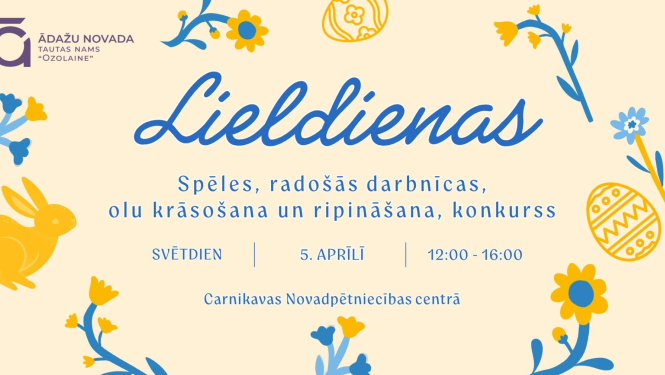 Lieldienas 2026 Carnikava