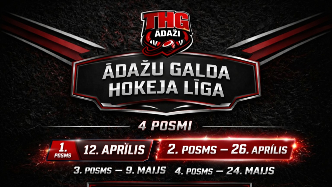 Ādažu galda hokeja līgas 2. posms 