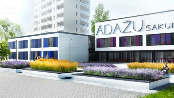 Uzsāk Ādažu sākumskolas 3.kārtas būvniecību