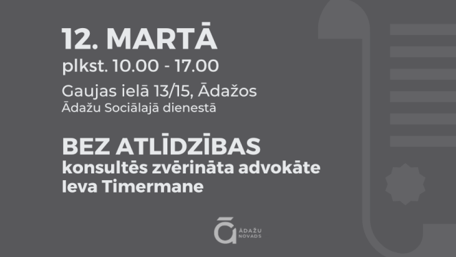 bezmaksas konsultācijas, zvērināta advokāte Ieva Timermane