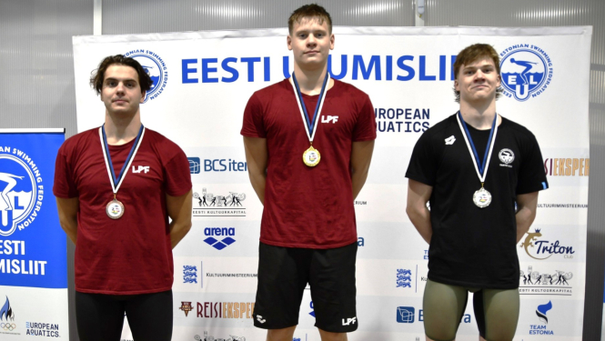 Kristaps Čilipāns - Baltijas čempions peldēšanā