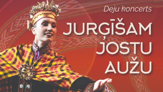 dejotāja ar jostu rokās
