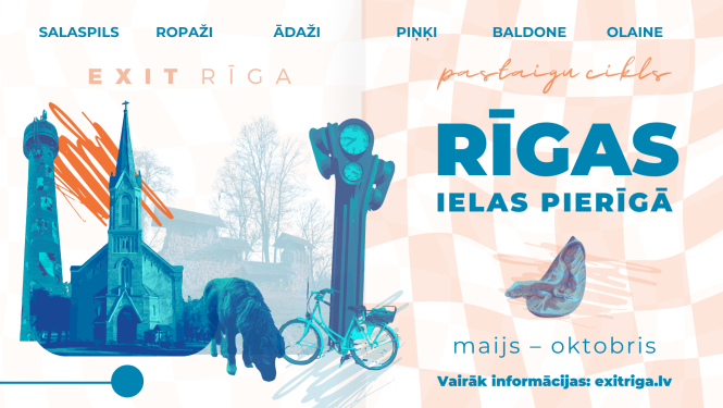 Izstaigā Rīgas ielas Pierīgā