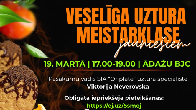 Veselīga uztura meistarklase, Ādaži