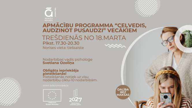 apmācības pusaudžu vecākiem