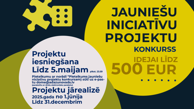 jauniešu iniciatīvu konkurss 2025