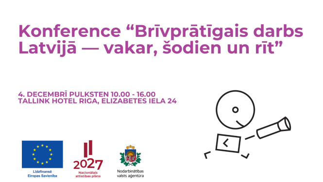 konference - brīvprātīgais darbs