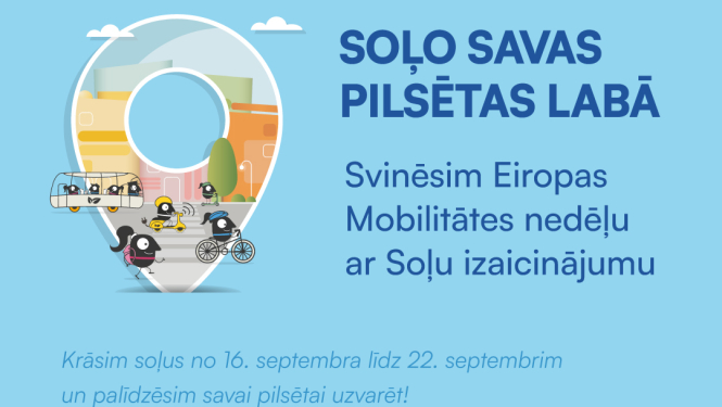 soļo savas pilsētas labā