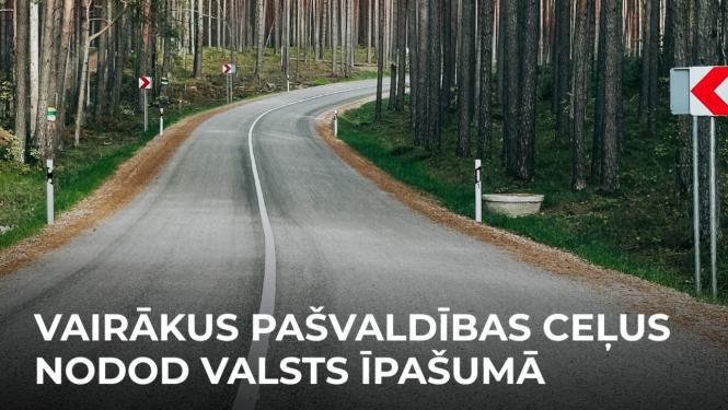 ceļu nodošana valstij