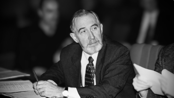 Npvadnieks Oļģerts Pavlovskis piedalās sanāksmē, viņa skatiens vērsts sānis