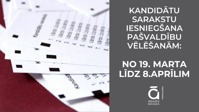 kandidātu saraksti, pašvaldības vēlēšanas