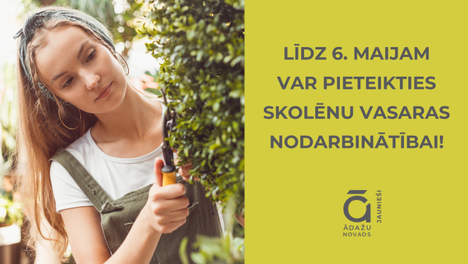 skolēnu vasaras nodarbinātība