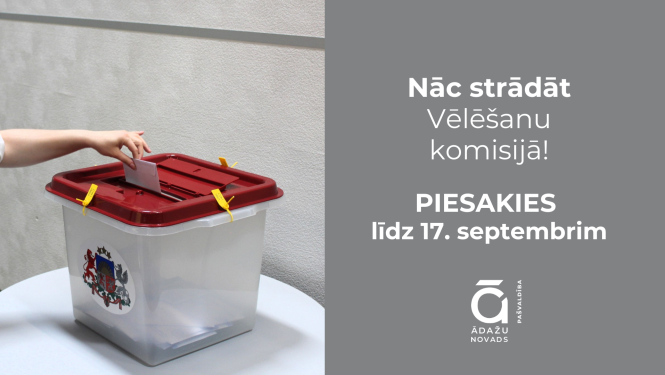 17.sep vēlēš komisijai