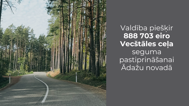 Vecštāles ceļam eiro