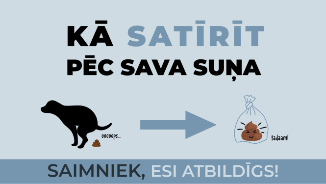 satīrīt pēc suņa