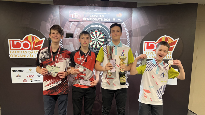 Ādaži darts, U-18, Verners, Mitkevičs