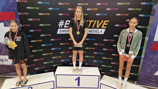 Amēlija Seržante, 2. vieta, peldēšana