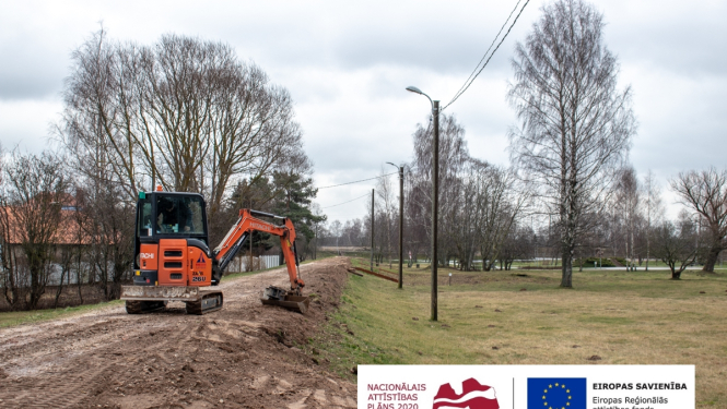 Gaujas kreisā krasta dambja labiekārtošana