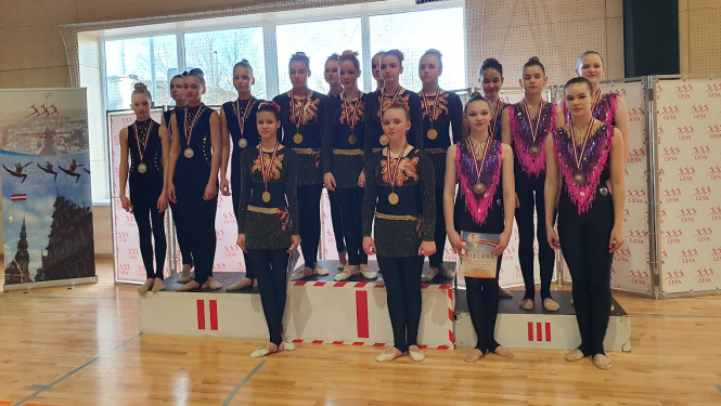 ādažu ūdensroze estētiskā vingrošana