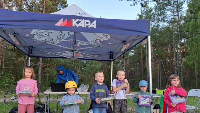 Ādažu kauss, orientēšanās, bērni