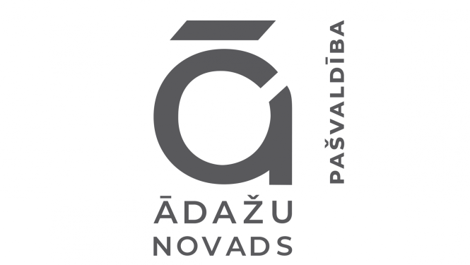 Ādažu novada pašvaldība - pelēks logo