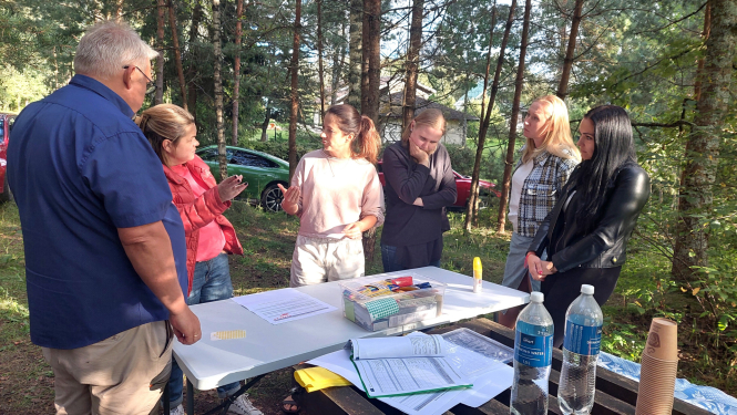 Ciemu attīstības plāni, tikšanās Āņos