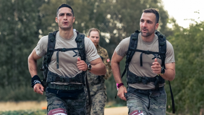 NATO daudznacionālās kaujas grupas skrējiens