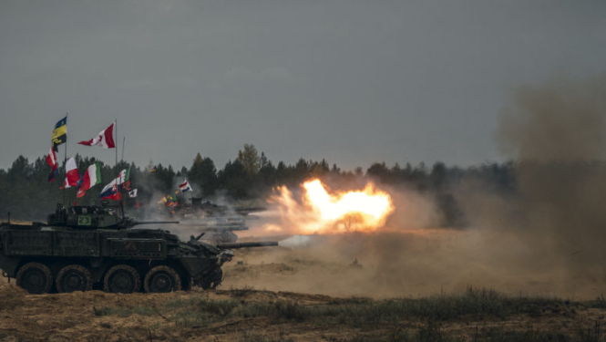 Ādažu poligonā notiks militārās mācības “Iron Spear 2022”