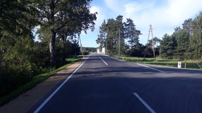 Pārbūvēts Ataru ceļa posms