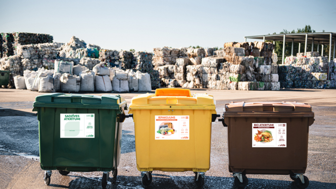 Eco Baltia atkritumu apsaimniekošana, konteineri