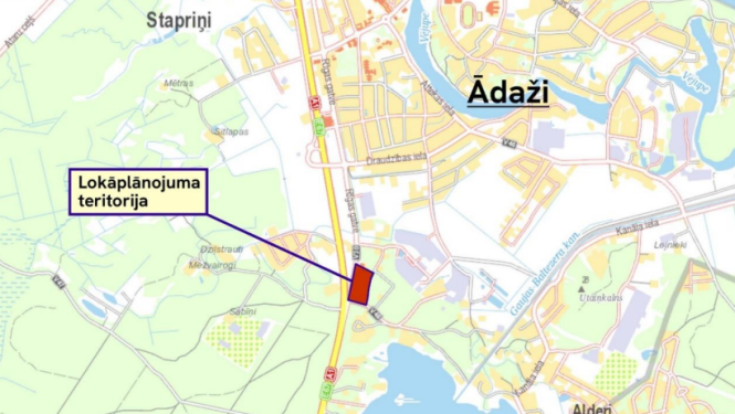 avenes, lokālplānojuma teritorija