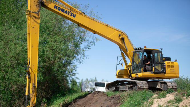 Pabeigti jaunās sūkņu stacijas un atjaunotā aizsargdambja atliktie darbi