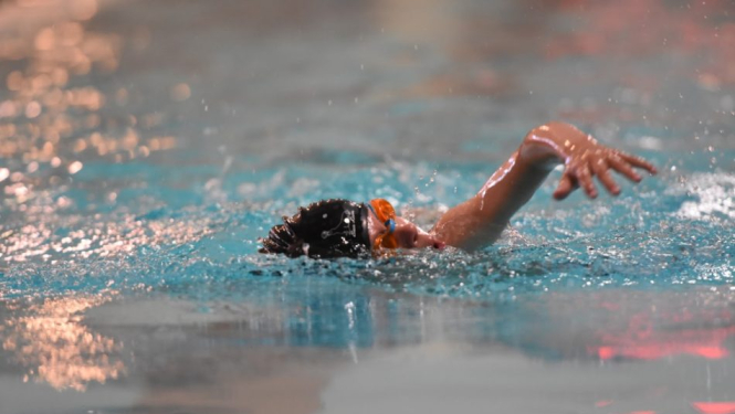 Peldētājs/ Foto: Aija Valtmane